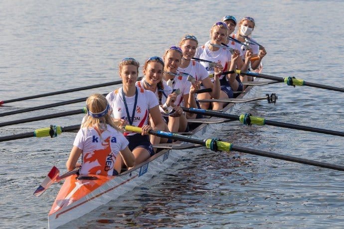 Kiwa - European Rowing Championships: Bronze medal for Kiwa Eight!