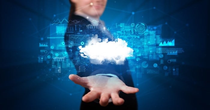 Digital information stored in the cloud. Limit the risk with ISO 27001 certification by Kiwa.