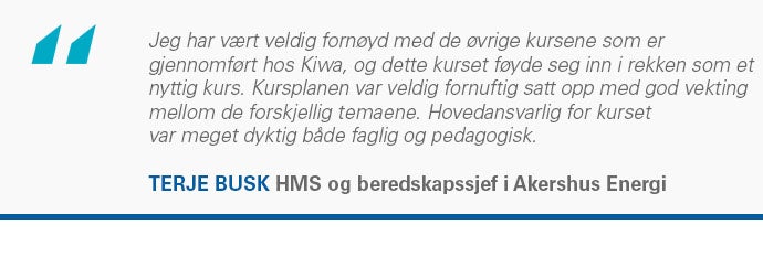 Referanse - Systematisk arbeid med ytre miljø kurs