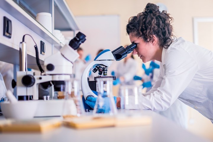 Woman in Laboratory 