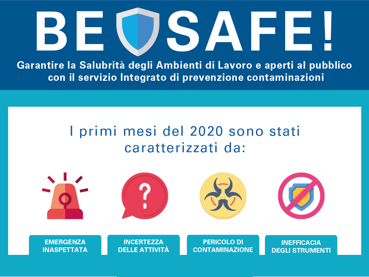 Garantire la salubrità degli ambienti di lavoro e aperti al pubblico