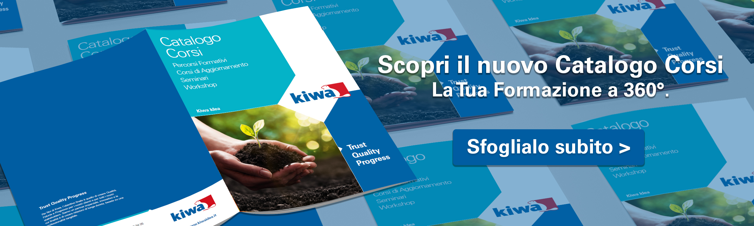 I corsi Kiwa della settimana 20 Luglio-24 Luglio 2020