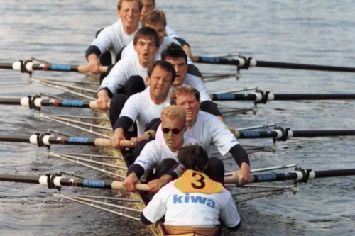 Dutch Rowing Team in action