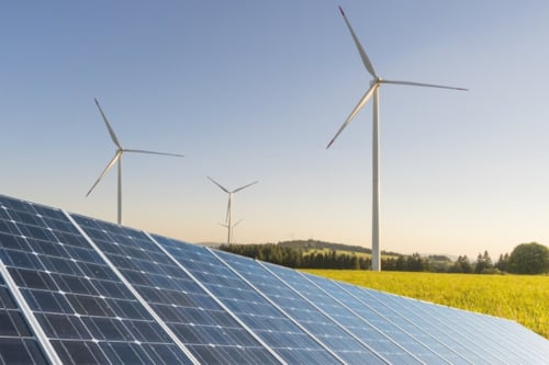 Solar - wind power