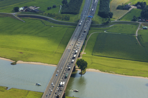Highway from above