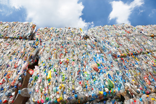 plástico reciclado