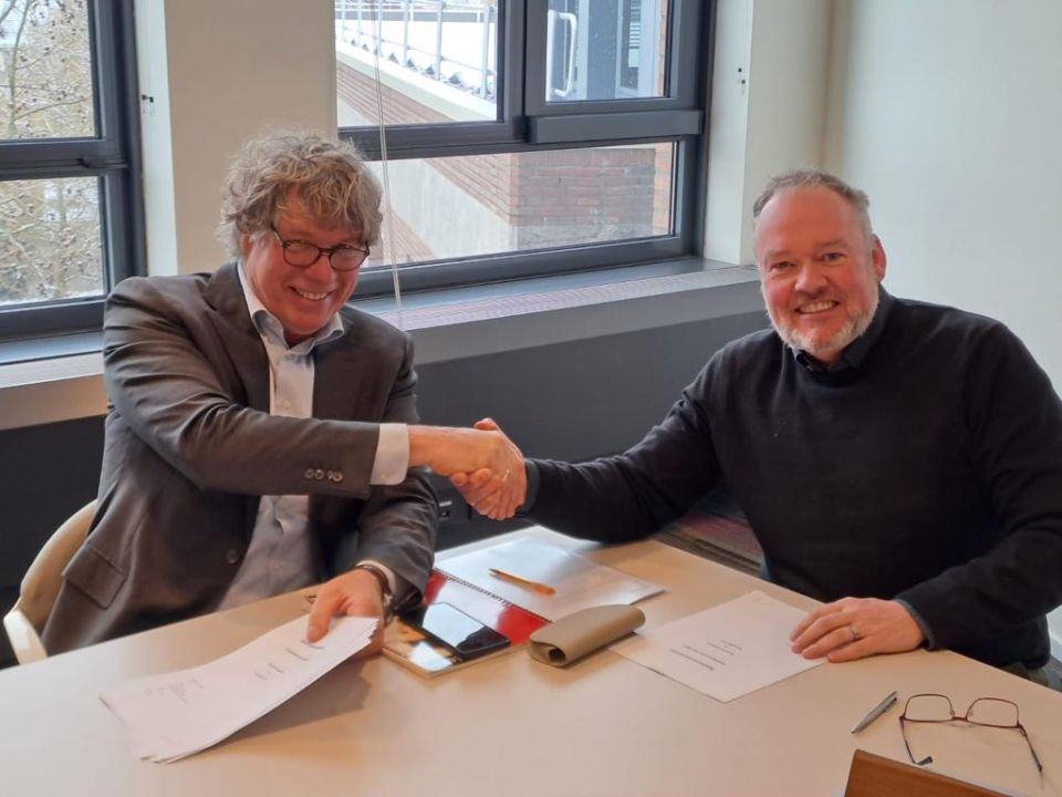 Tekenmoment Raamovereenkomst Kiwa KOAC en Gemeente Eindhoven