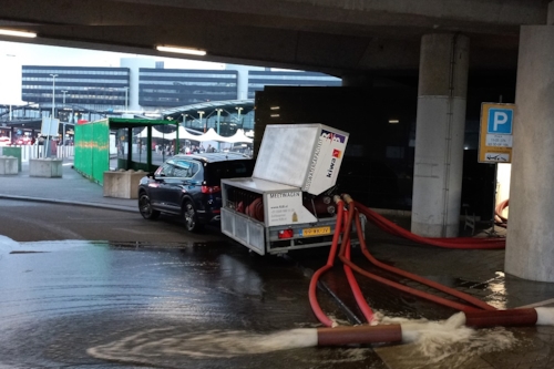 Test/Measuring Trailer for Water-Based Extinguishing Systems Water Supply Capacity