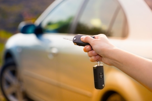 Open the car remotely